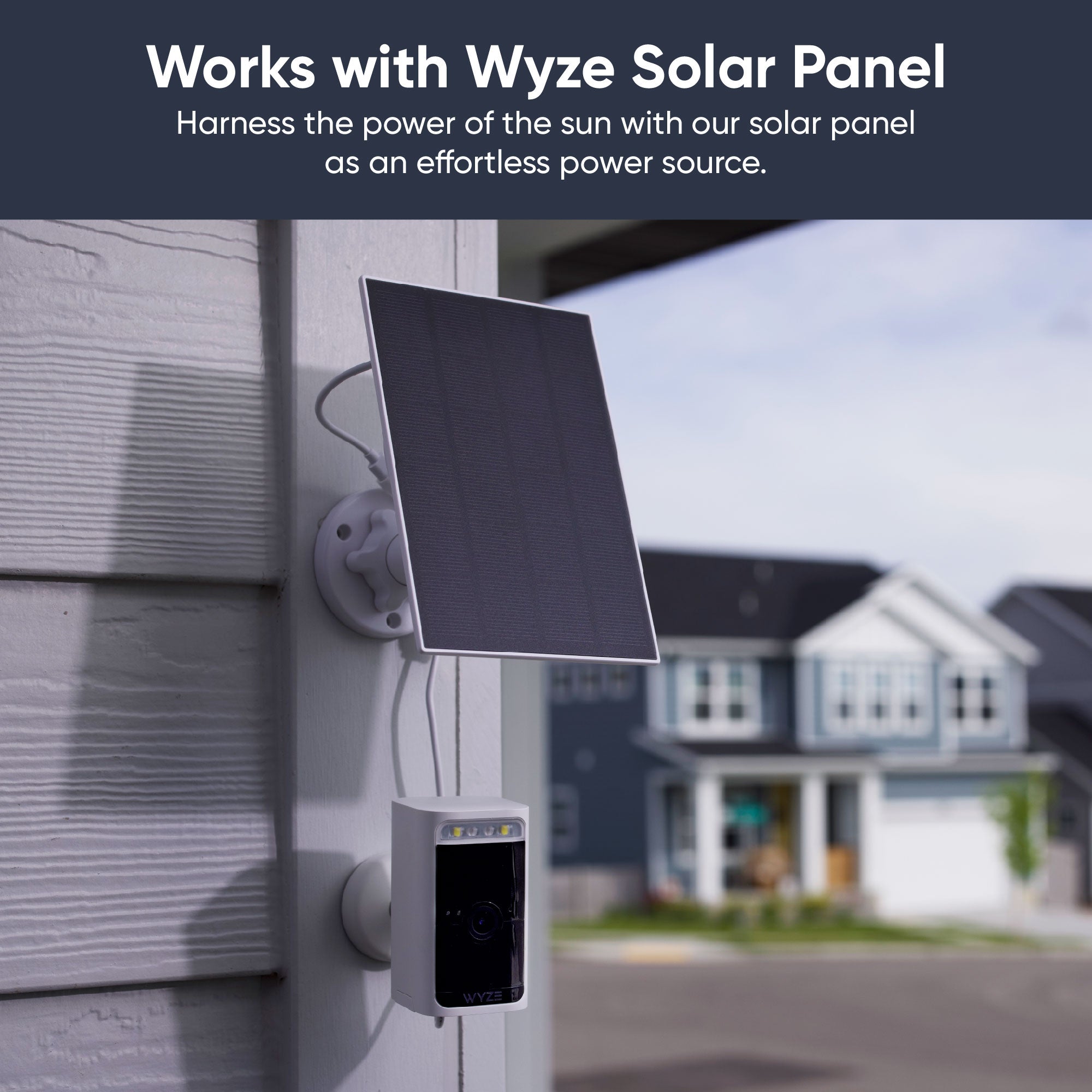 Wyze Battery Cam Pro + Solar Panel - Image 2