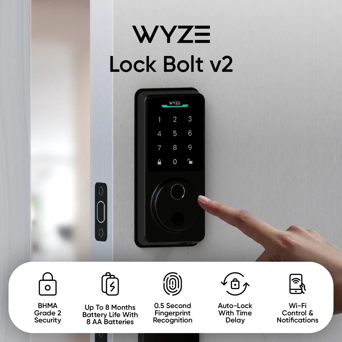 Wyze Lock Bolt v2 - Image 2