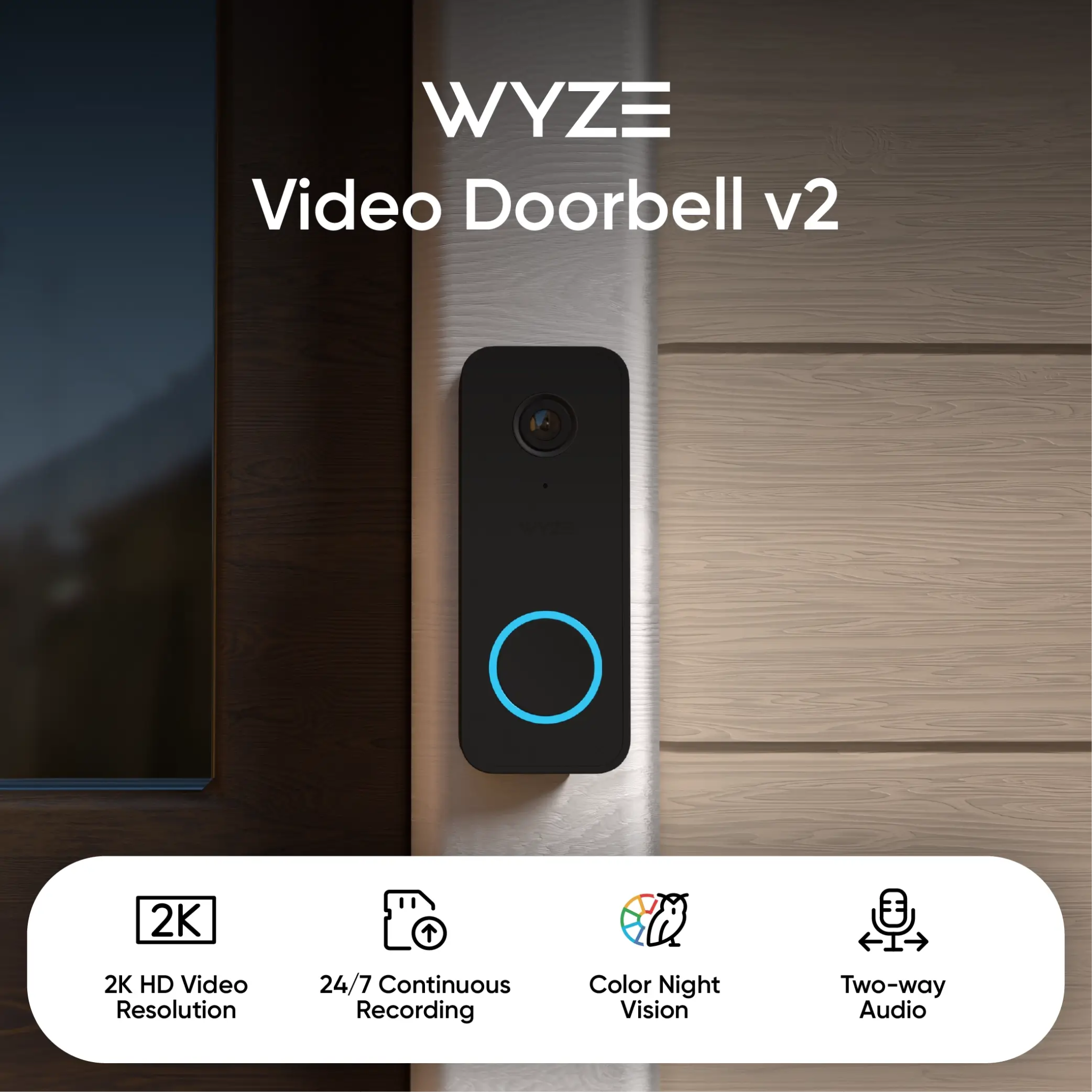 Wyze Video Doorbell v2 - Image 2